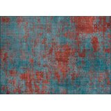 Conceptum Hypnose Carpet Fusion -AL 04 y, 140x190 cm, tirkizno-narandžasta | Eponuda.ba