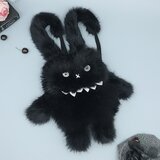 INF Plišasta zajčja torba Black, (21734090) Cene