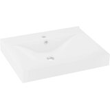  Luksuzni umivaonik mat bijeli 60 x 46 cm keramički | shoptok.hr