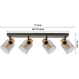 Brilagi - Spot svetlo HYGGE 3xE14/15W/230V crno/zadimljeno | Eponuda.com