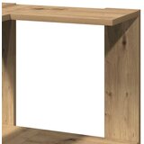  Kutni regal z knjige 5 razine artisian hrast 50x50x179cm drveni | shoptok.hr