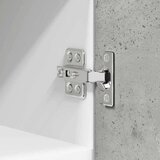 Viseći ormarić Zidne Riga Beton siva i bijela 30 x 31 x 40 cm | shoptok.hr