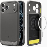 POSNETI MEDIJI OVITEK SPIGEN RUGGED ARMOR MAGSAFE ZA IPHONE 17 PRO SIVO Z OJAČANO ZAŠČITO, (5000261175) Cene