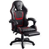 Sofotel Specter 242901 gaming stol s naslonom za noge &amp;ndash; rdeče-črn Slike