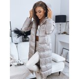DStreet Płaszcz/kurtka damska zimowa GOLDEN PREMIUM khaki | shoptok.hr