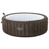 Bestway Lay-Z-Spa Mobilni hidromasažni bazen Bali Smart AirJet™ 7 (Smeđa, 1.260 l) | shoptok.hr