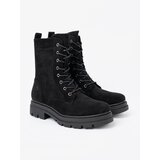 Shelvt Black lace-up workers on a massive sole | shoptok.hr