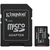 Kingston SDXC MICRO 64GB CANVAS SELECT Plus, 100MB/s, C10, UHS-I, U1, V10 | Shoptok.si