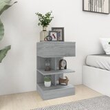 vidaXL Nočna omarica siva sonoma 40x35x65 cm konstruiran les Cene