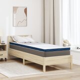 vidaXL Blazine za vzmetnice Bela in modra 80 x 200 cm | Shoptok.si