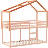  Krov za dječji krevet voštano smeđi 213x85 5x144 5 cm borovina | shoptok.hr
