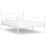 vidaXL Okvir za krevet s podnicama bijeli metalni 160 x 200 cm Cijene