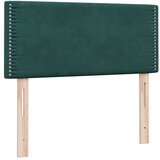 Box spring postelja z vzmetnico temno zelena 90x220 cm žamet, (21793047) | Shoptok.si