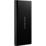 Canyon PB-106 Power bank 10000mAh Li-poly battery, Input 5V/2A, Output 5V/2.1A(Max), USB cable length 0.3m, 140*68*16mm, 0.24Kg, Cijene