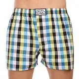 STYX Men's shorts classic rubber oversize multicolor