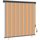 vidaXL Zunanje rolo senčilo 160x250 cm rumeno in modro Cene