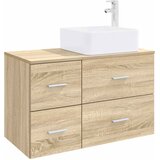  Set namještaja za kupaonicu 2 kom. Hrast sonoma | shoptok.hr