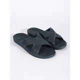 Shelvt Navy blue men's pool slippers | shoptok.hr