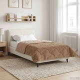  Poletna odeja Taupe 140 x 220 cm Mikrofibra in Teddy flis, (5000284521) | Shoptok.si