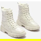 Resti Cream women's non-insulated bagger boots Qertera- Footwear | ePonuda.com