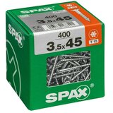 SPAX Univerzalni vijak T-Star plus (Ø x Do: 3,5 x 45 mm, Površina WIROX, T-Star plus, 400 kos) | Shoptok.si