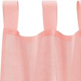 Voile zavjese s petljama 2 kom. ružičaste 140x225 cm | Shoptok.si