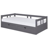 MID.YOU RAZTEGLJIVA POSTELJA 90 cm x 200 cm , antracit | Shoptok.si