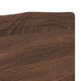  Uzglavlje s uzglavljem Smeđi hrast 120 cm Konstruirano drvo | shoptok.hr