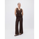 Reserved LADIES` TROUSERS - tamnosmeđe | shoptok.hr