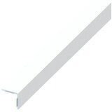  Rubni profil (1.000 x 20 x 20 mm, Debljina: 1,5 mm, Aluminij, Premazano prahom, Bijele boje) | shoptok.hr