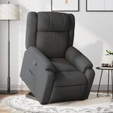 Maison Chic Naslanjač - Relax naslanjač s funkcijo vstajanja temno sivo blago, (22040215) | Shoptok.si