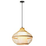  Immax 08256L - Visilica na sajli PINCHOS 1xE27/40W/230V prečnik 40 cm bambus | Eponuda.com