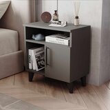 Hanah home noćni ormarić Kommen, 56 cm, antracit u