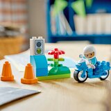 Lego DUPLO® - Plavi policijski motocikl (10471) | shoptok.hr
