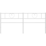  Metalno zamjensko uzglavlje bijelo 193 cm | shoptok.hr
