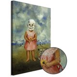  Slika - Frida Kahlo – Girl with Death Mask (She Plays Alone) 80x120 Premium Print | shoptok.hr