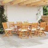  Sklopiva stolica s jastukom 8 pcs Bijelo 49 x 57,5 x 92 cm | shoptok.hr