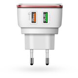 Ldnio A2405Q dual usb 2.4A fast charging qc 3.0 + iphone lightning kabel beli Cene