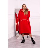 Kesi Insulated dress with hood red | Shoptok.si