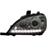 Oem Kristalni LED farovi Mercedes ML W163 (1998-2001), Hrom Cene
