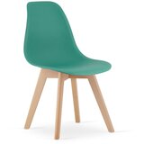  KITO stolica zelena / prirodne noge x 1 | shoptok.hr