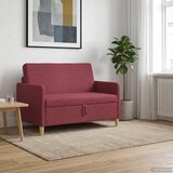 SOFA s pohranom Vinska crvena 122 x 78 x 87 cm Poliester | shoptok.hr