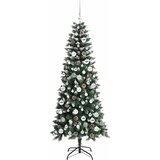  Umjetno božićno drvce Zelena 180 cm PVC, plastika i čelik | shoptok.hr