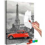  Slika za samostalno slikanje - Car in Paris 40x60 | shoptok.hr