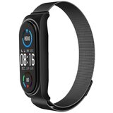  narukvica za sat metal za xiaomi mi band 7 (01) crna Cene