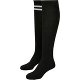 Urban Classics Accessoires Women's College Socks 2-Pack Black | Shoptok.si
