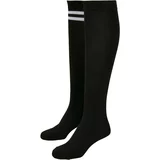 Urban Classics Accessoires Women's College Socks 2-Pack Black