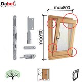Dabel okov KVN za drveni prozor O KVN ZnB max 800x900mm Leva DP1 | ePonuda.com