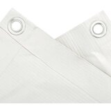 Balkonski zaslon za privatnost bijeli 800 x 120 cm PVC | shoptok.hr