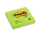  Samoljepljivi listići u bloku 654-N 3M, 76 x 76 mm, zeleni | shoptok.hr